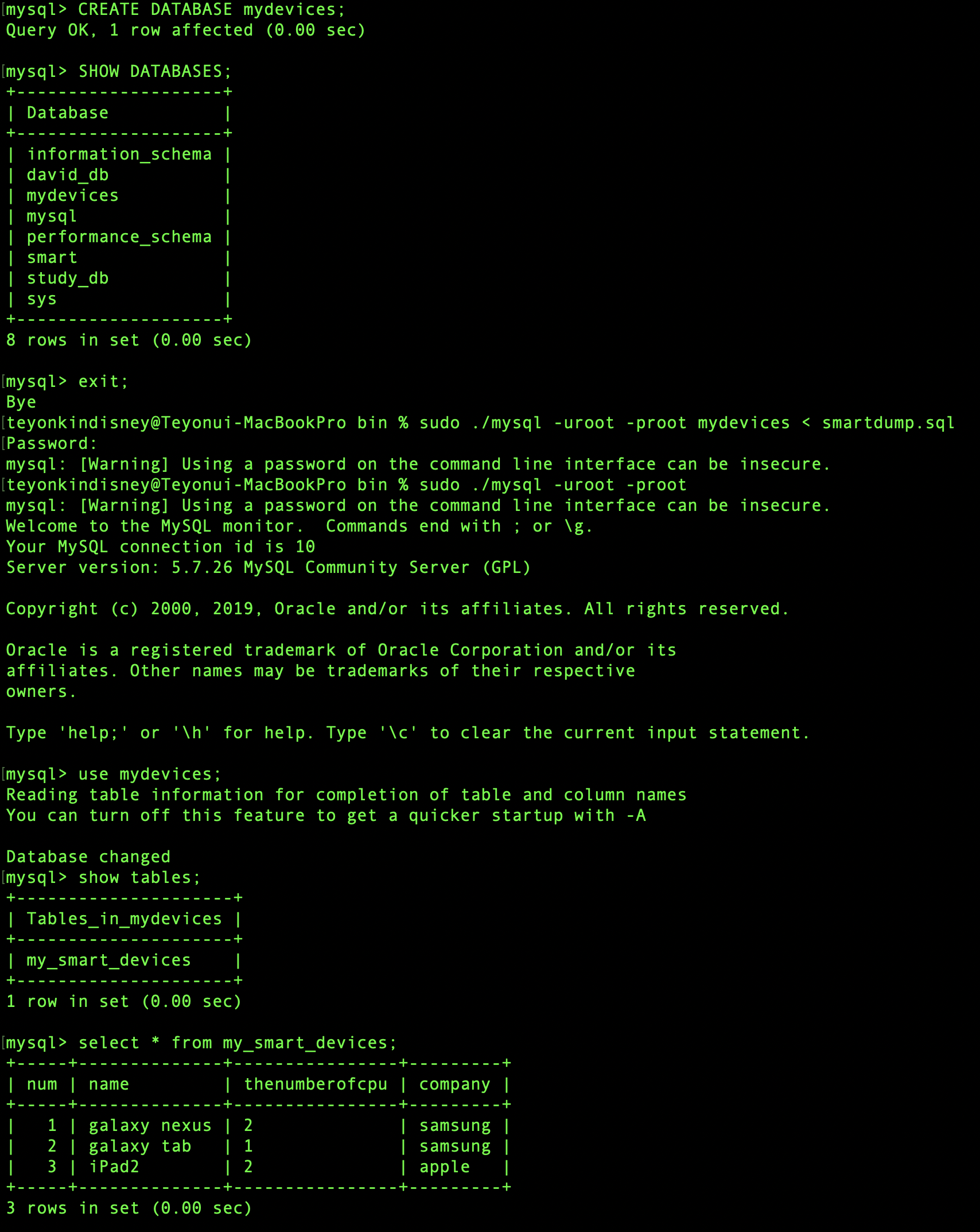 mysql backup