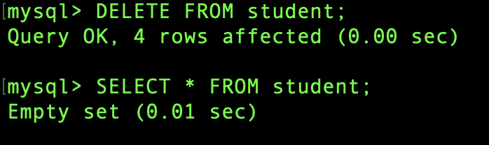 mysql record modify change