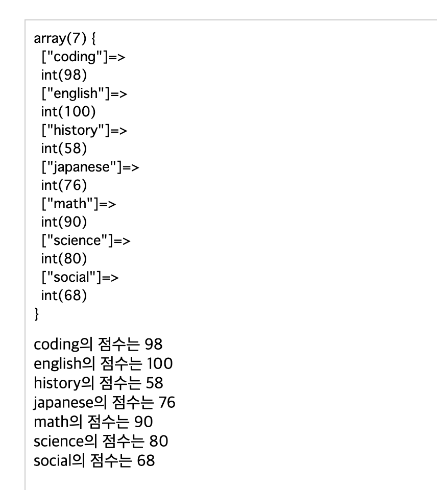 php ksort