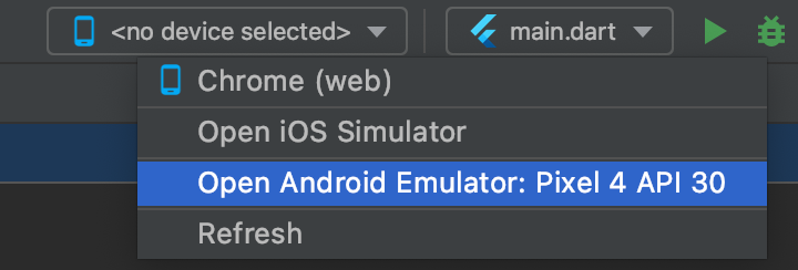 play android simulator
